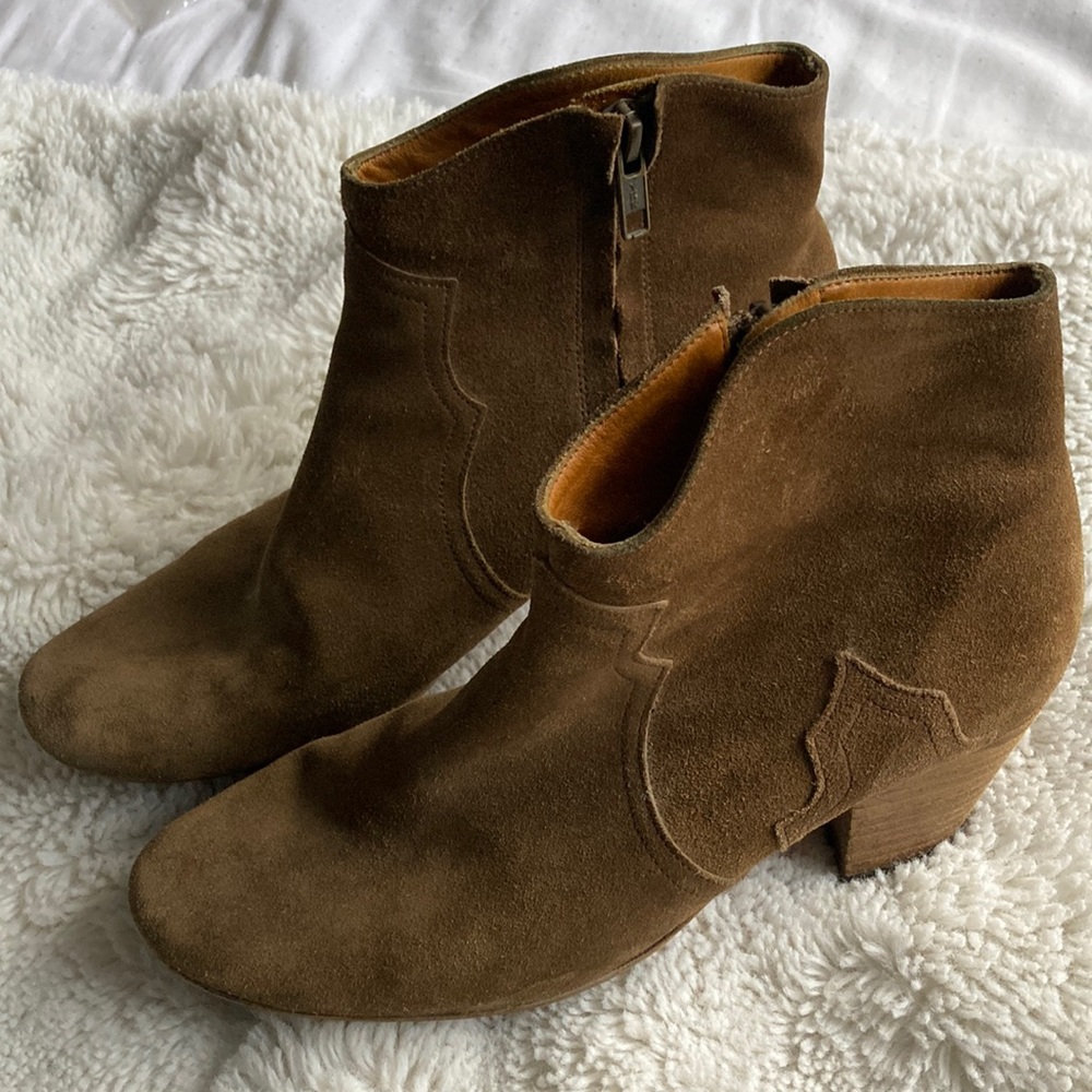 Isabel Marant Dicker boots, taupe - Picture 2 of 7